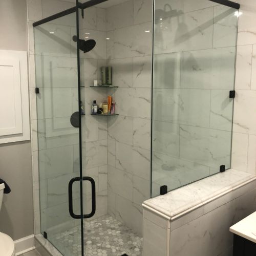 Frameless Door Panel and Return Clips  Image